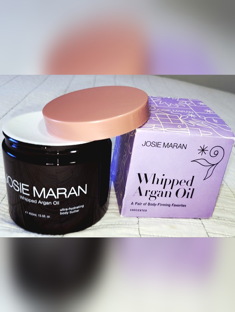JOSIE MARAN Whipped Argan Oil Body Butter - Unscented